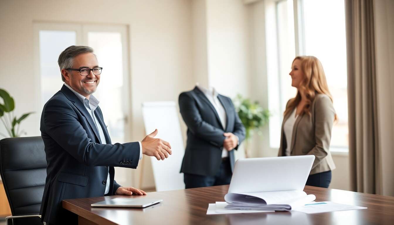Options du vendeur face à l'offre d'achat