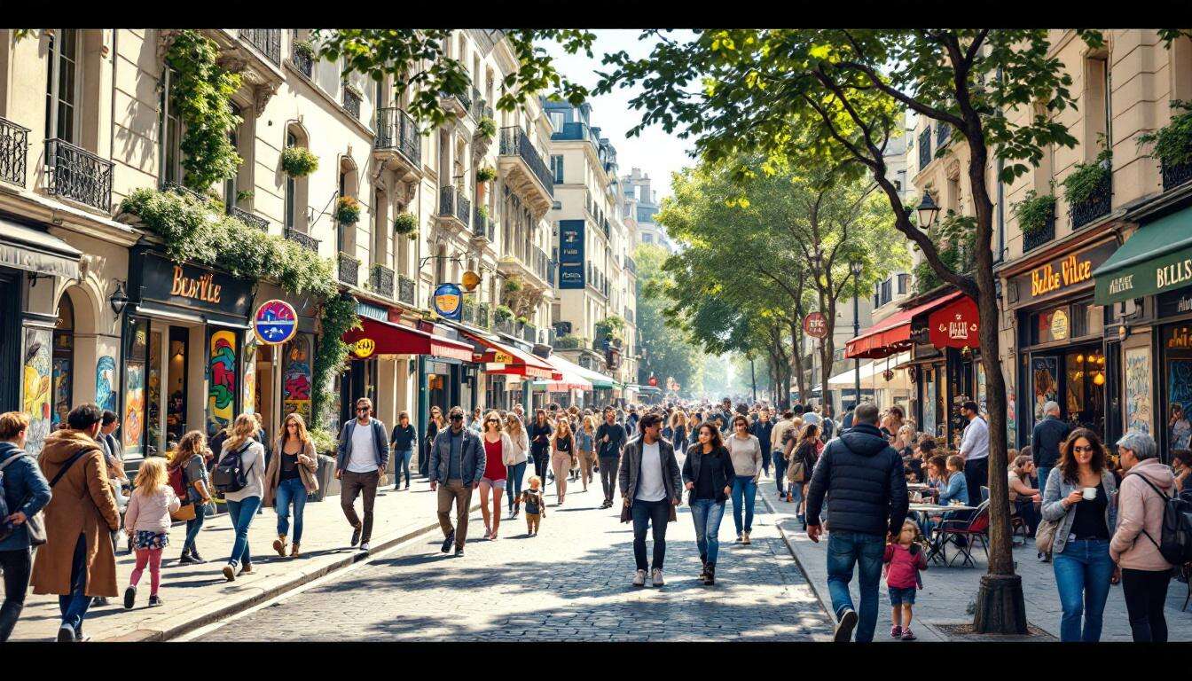 Découvrir le quartier de Belleville à Paris